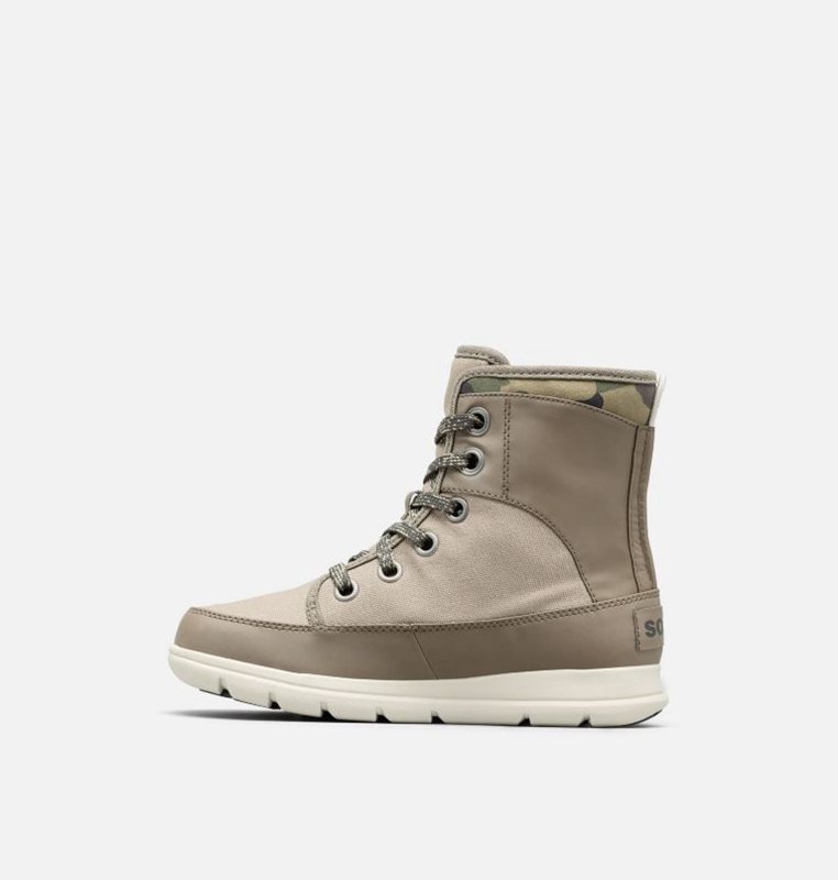 Womens Lace-Up Boots Olive - Sorel ™ Explorer 1964 Low - 972034-VTP